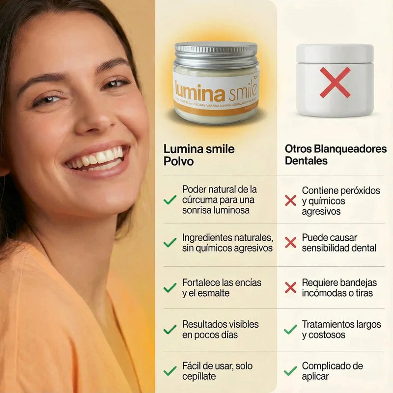 Lumina Smile: Blanquea sin dolor — especial para dientes sensibles