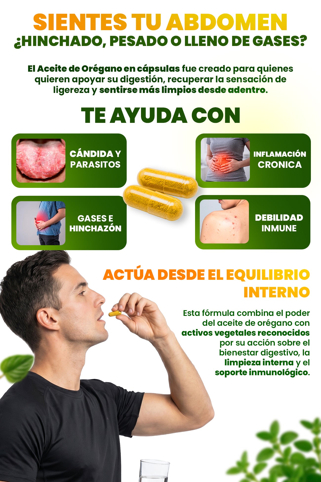 Oil of Oregano + Black Seed Oil | Fórmula Natural Concentrada ⭐️