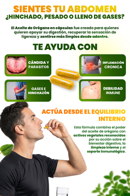 Oil of Oregano + Black Seed Oil | Fórmula Natural Concentrada ⭐️