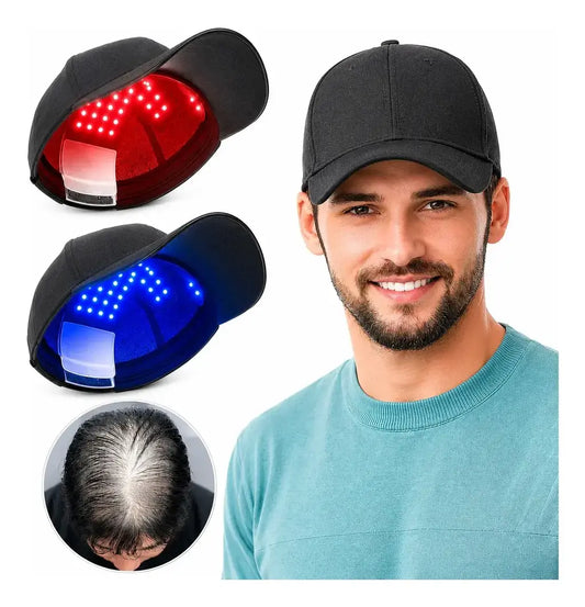 Gorra de Fototerapia LED para Regeneración Capilar
