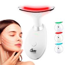 Masajeador Facial LED con Vibración - Rejuvenated Skin®