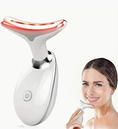 Masajeador Facial LED con Vibración - Rejuvenated Skin®